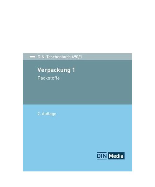 Verpackung 1: Packstoffe (DIN-Taschenbuch)