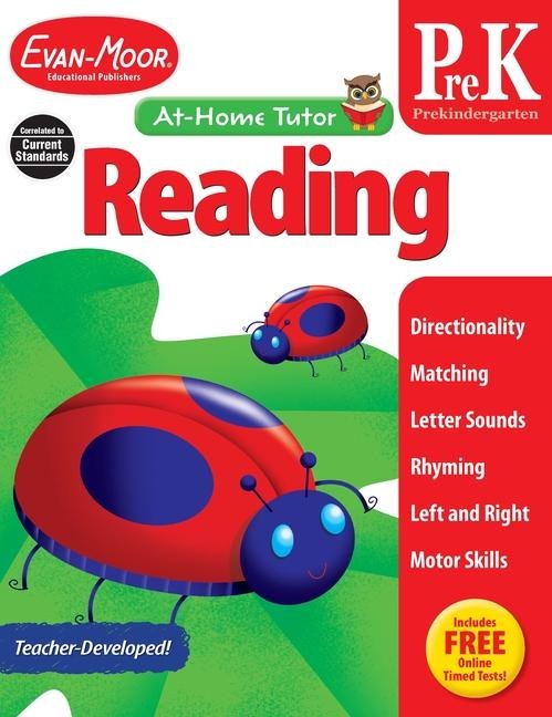At Home Tutor Reading, Grade Prek