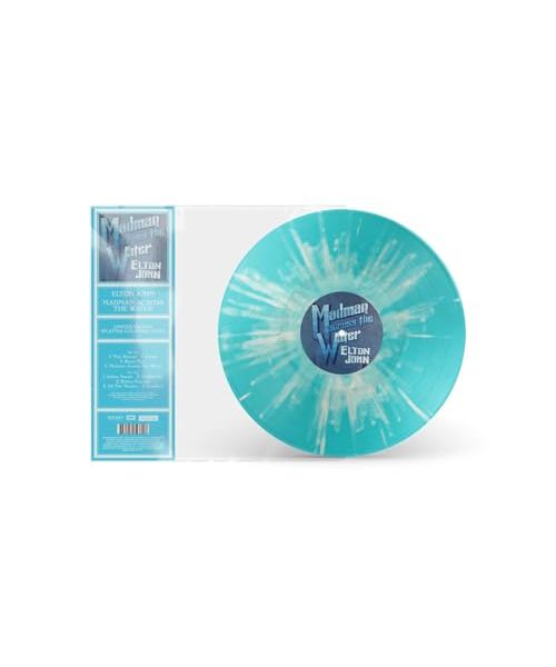 Madman Across The Water (Blue Splatter Vinyl) [Vinyl LP]