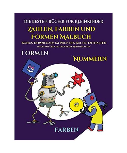 Die besten Bücher für Kleinkinder (Zahlen, Farben und Formen)