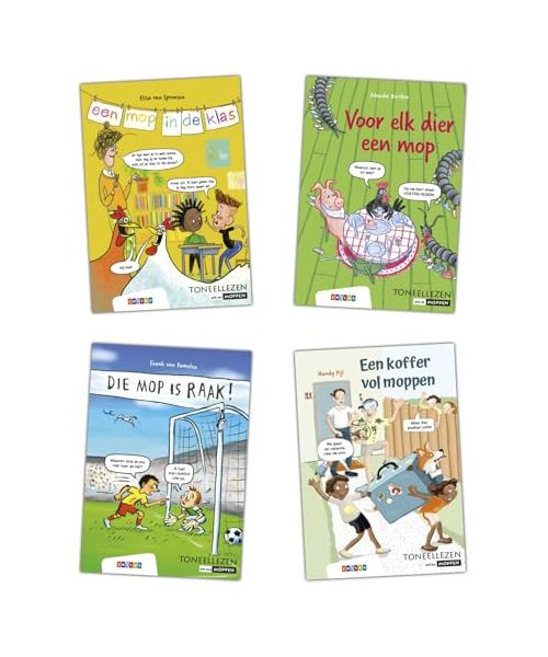 Pakket Toneellezen Moppen (4 titels)