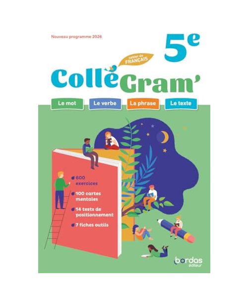 ColléGram' - Français 5e - 2026 - Cahier - élève