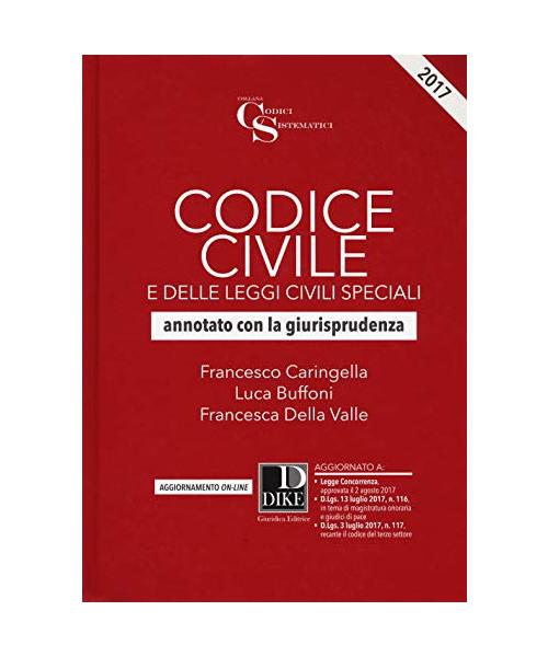 Codice civile e delle leggi civili speciali. Annotato con la giurisprudenza. Con Aggiornamento online (Codici sistematici)