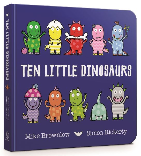 Ten Little Dinosaurs Board Book
