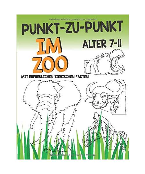 Punkt-Zu-Punkt Im Zoo Alter 7-11