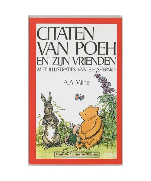 Citaten van Poeh en zijn vrienden