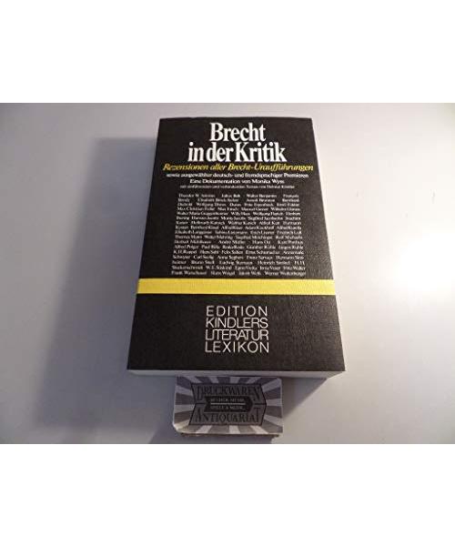 Brecht in der Kritik