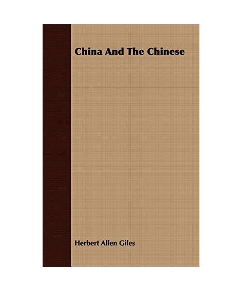 China and the Chinese