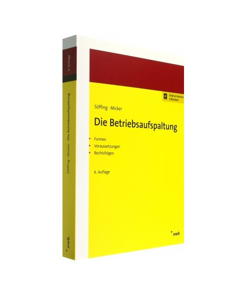 Die Betriebsaufspaltung
