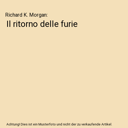 Il ritorno delle furie