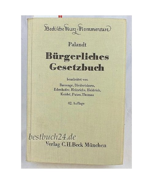 Bürgerliches Gesetzbuch (BGB)