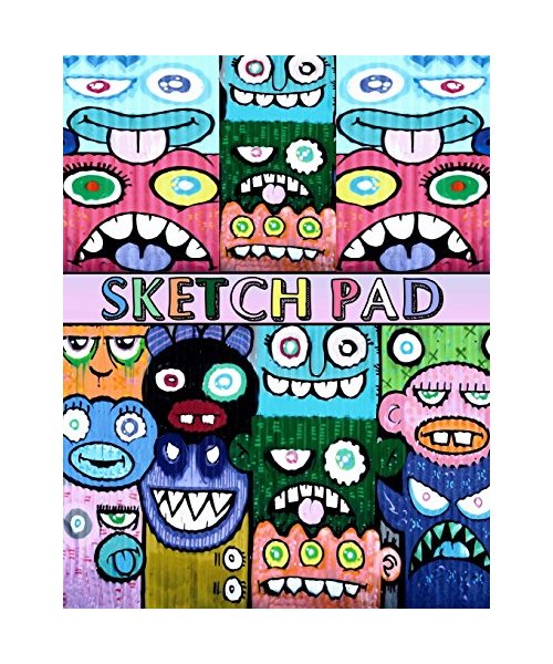 Sketch Pad: Graffiti Art Cover - Sketch Book for kids and adults - Blank Drawing Pad to Practice How to Draw, Doodle and Color Extra Large 8.5" x 11" (Graffiti Urban Art, Band 1)