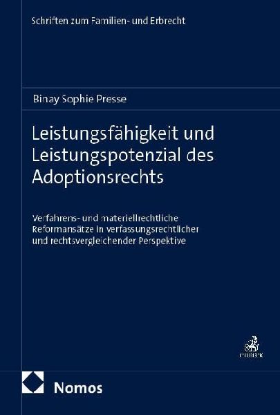 Leistungsfähigkeit und Leistungspotenzial des Adoptionsrechts
