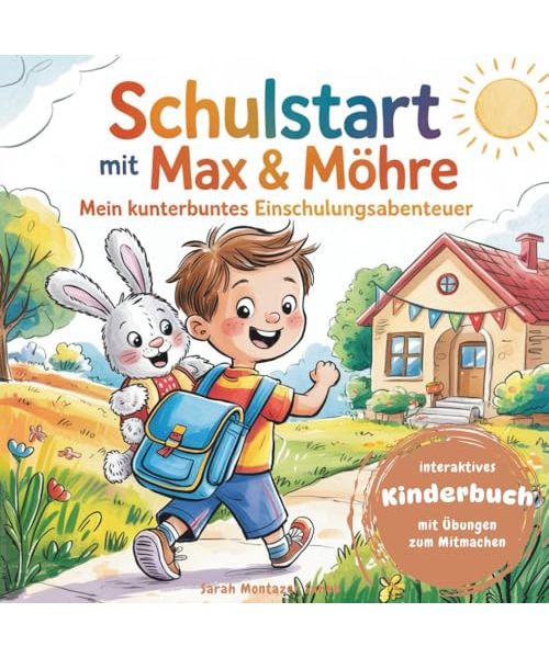 Schulstart mit Max & Möhre: Mein kunterbuntes Einschulungsabenteuer
