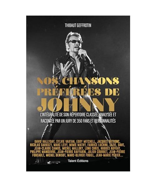 Nos chansons préférées de Johnny Hallyday