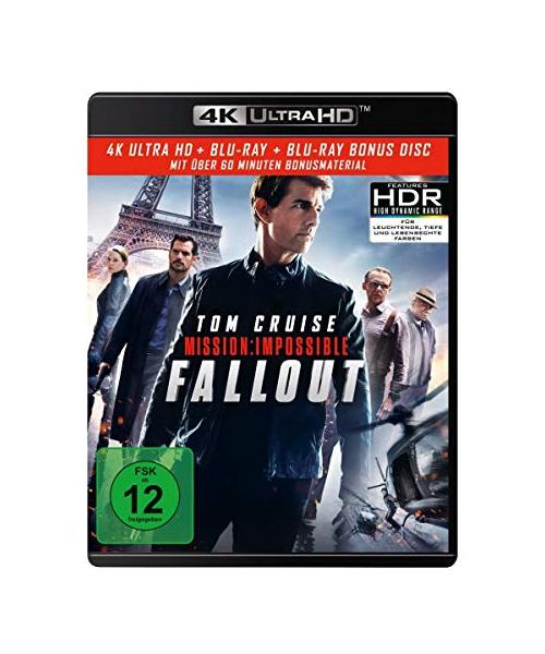 Mission: Impossible 6 - Fallout (4K Ultra-HD) (+ Blu-ray 2D) (+ Bonus Blu-ray)