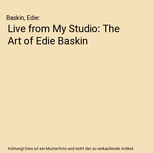 Live From My Studio