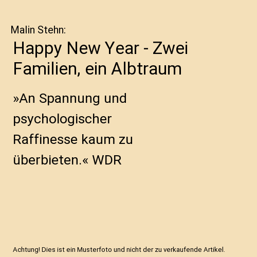 Happy New Year - Zwei Familien, ein Albtraum