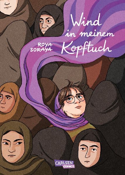 Wind in meinem Kopftuch