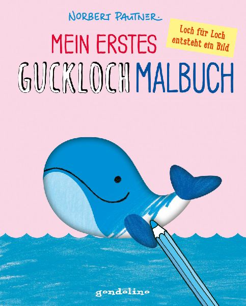 Mein erstes Guckloch-Malbuch (Wal)