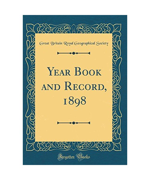 Year Book and Record, 1898 (Classic Reprint)