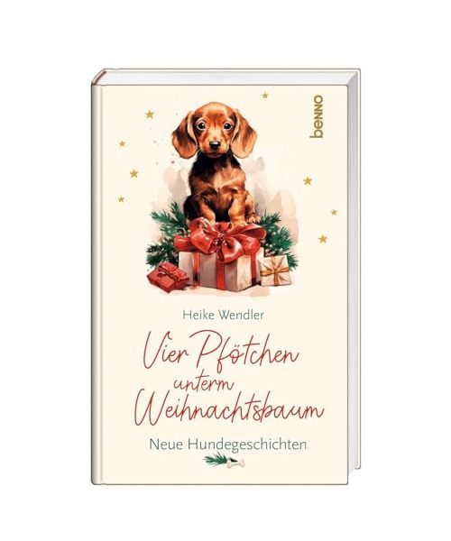 Vier Pfötchen unterm Weihnachtsbaum