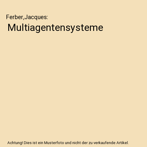 Multiagentensysteme