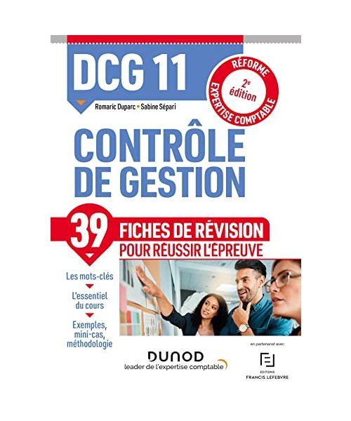 DCG 11 Contrôle de gestion - Fiches de révision - 2e éd.: Réforme Expertise comptable