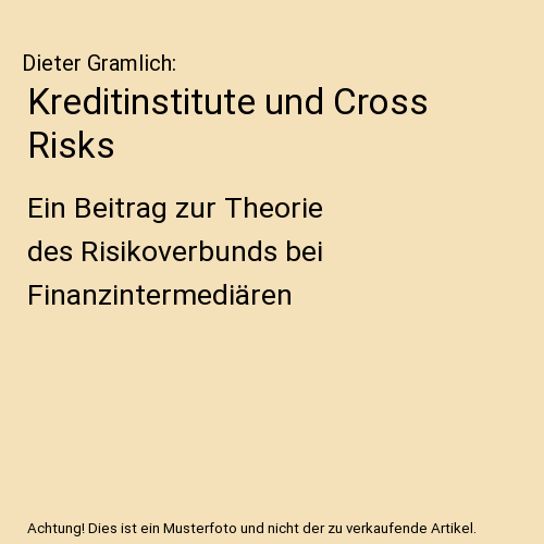 Kreditinstitute und Cross Risks