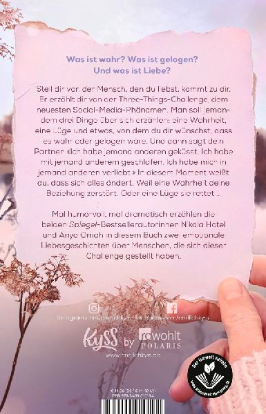 Because It's True - Tausend Gefühle und ein einziger Kuss