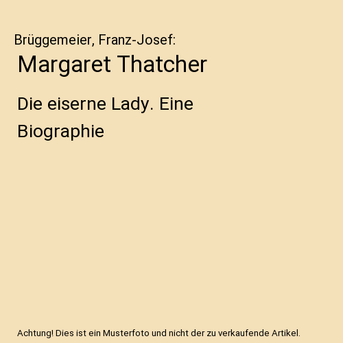 Margaret Thatcher
