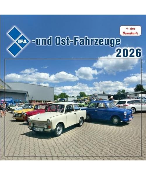 Kalender IFA- und Ost-Fahrzeuge 2026