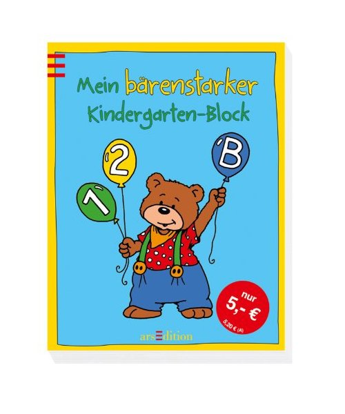 Mein bärenstarker Kindergarten-Block