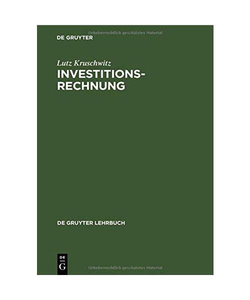 Investitionsrechnung