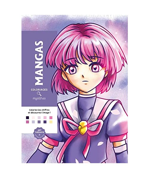 Coloriages mystères - Mangas