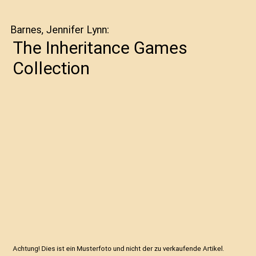 The Inheritance Games Collection
