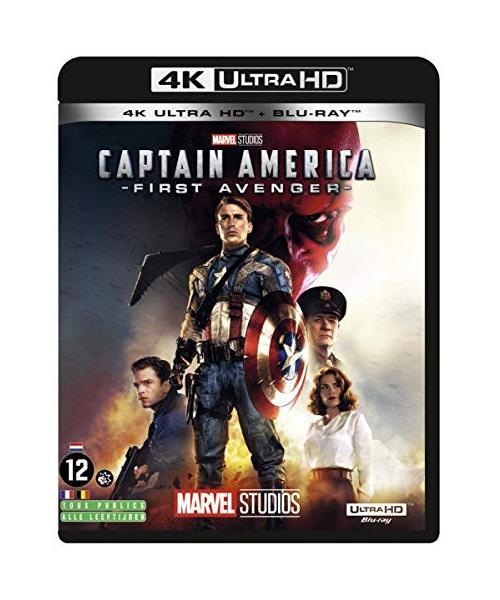Captain america : first avenger 4k ultra hd [Blu-ray] [FR Import]