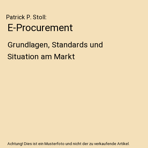 E-Procurement