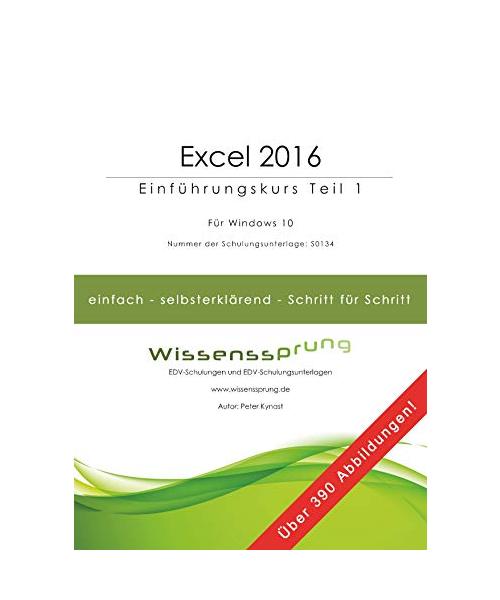 Excel 2016 - Einführungskurs Teil 1