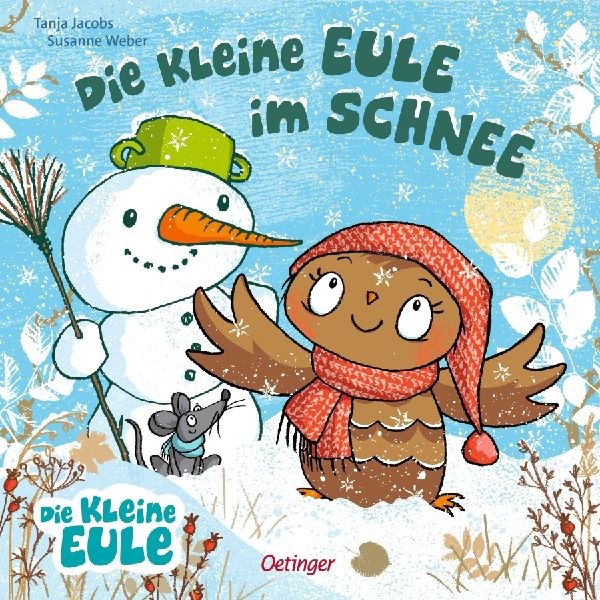 Die kleine Eule im Schnee