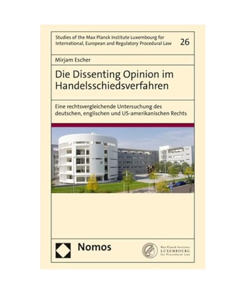Die Dissenting Opinion im Handelsschiedsverfahren