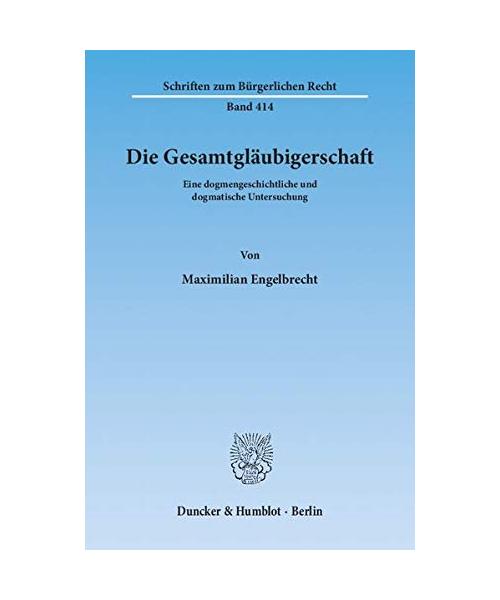 Die Gesamtgläubigerschaft