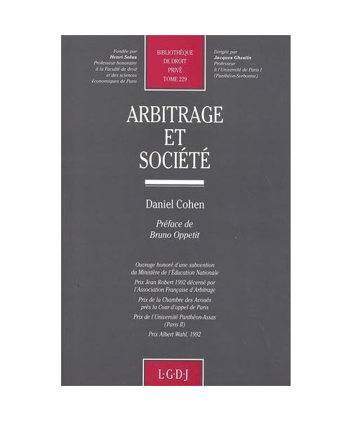 arbitrage et société (229)