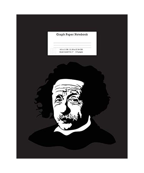 Math Notebook: Grid Paper Notebook Math and Science 110 Pages Large 8.5 x 11 Quad Ruled 5x5