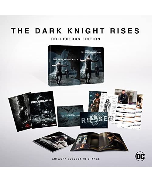 Dark Knight Rises: Ultimate Collector's Edition - Limited All-Region UHD Steelbook With Poster & Artcard