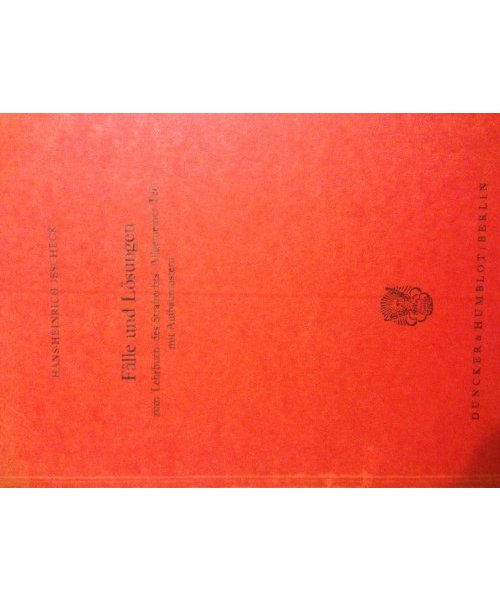 Fälle und Lösungen.