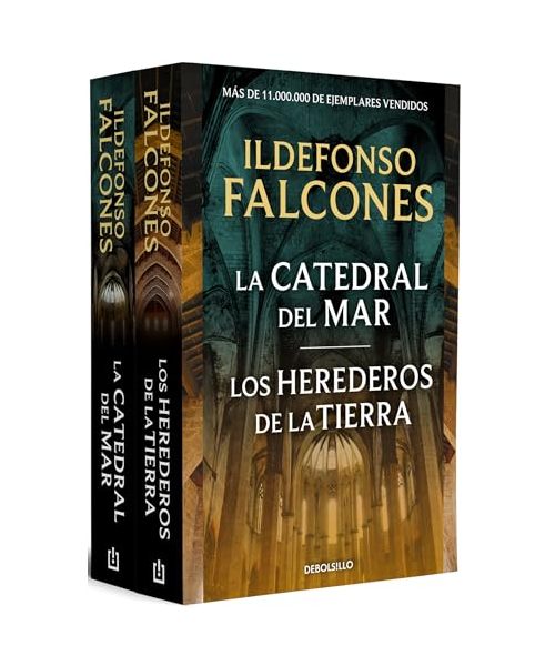 Ildefonso Falcones (edición pack con: La catedral del mar | Los herederos de la tierra): La Catedral Del Mar, Los Herederos De La Tierra/ Cathedral of the Sea; Heirs to the Land. Pack (Best Seller)