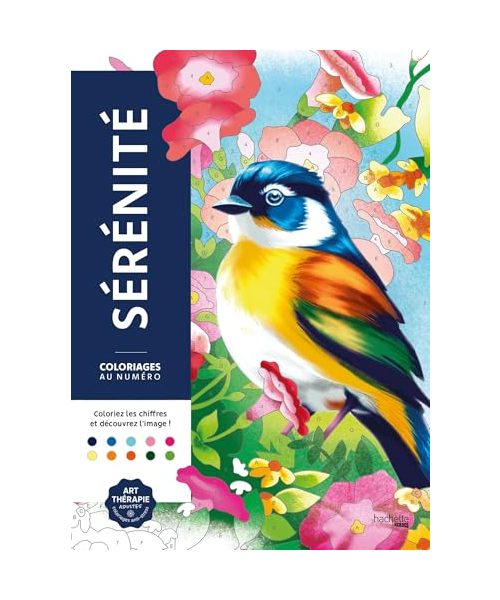 Coloriages au numéro - Sérénité: Coloriage au numéro