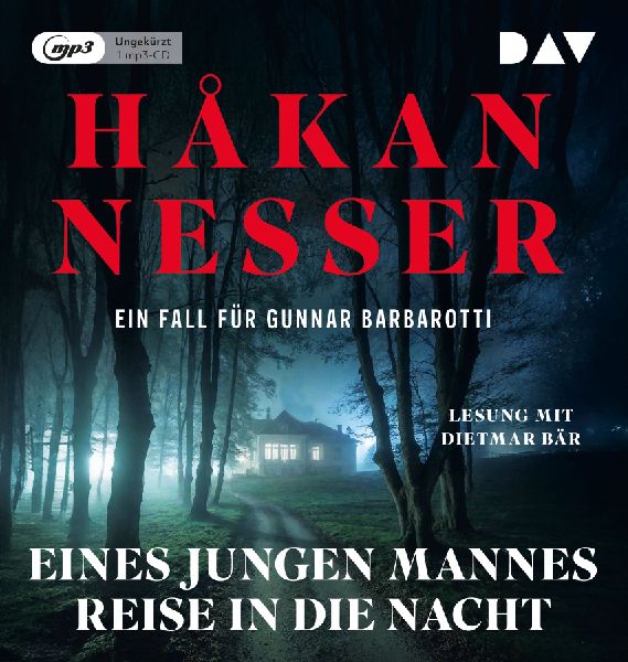 Eines jungen Mannes Reise in die Nacht. Ein Fall für Gunnar Barbarotti