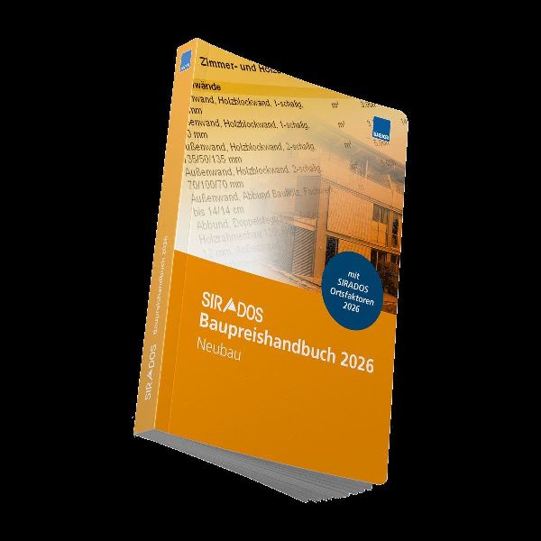 SIRADOS Baupreishandbuch Neubau 2026